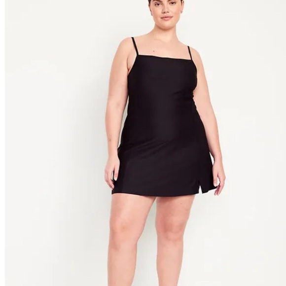 Old Navy Dresses & Skirts - Old Navy Women’s Black Powersoft Cami Athletic Cami Dress Size 3XL